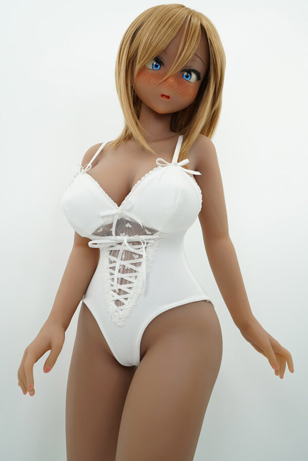 tanned anime sex doll Akane 90cm