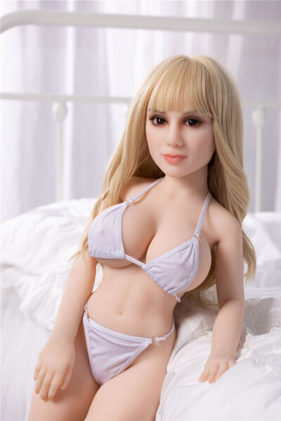 White 100cm mini doll Sally from Irontech