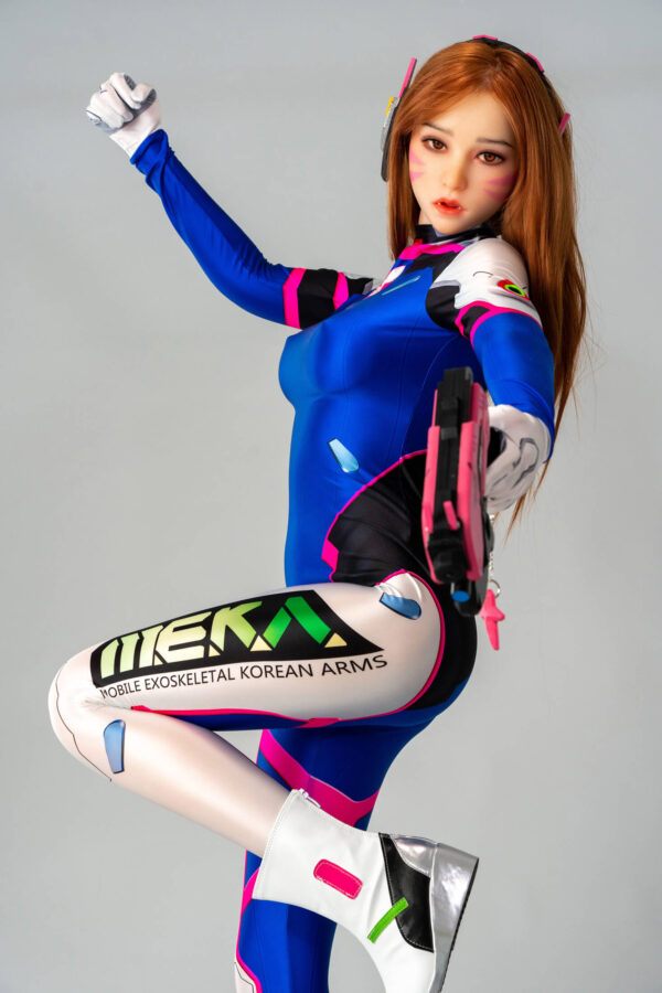 DF Motorcycle Girl Japanese Silicone Sex Doll - JianX 9