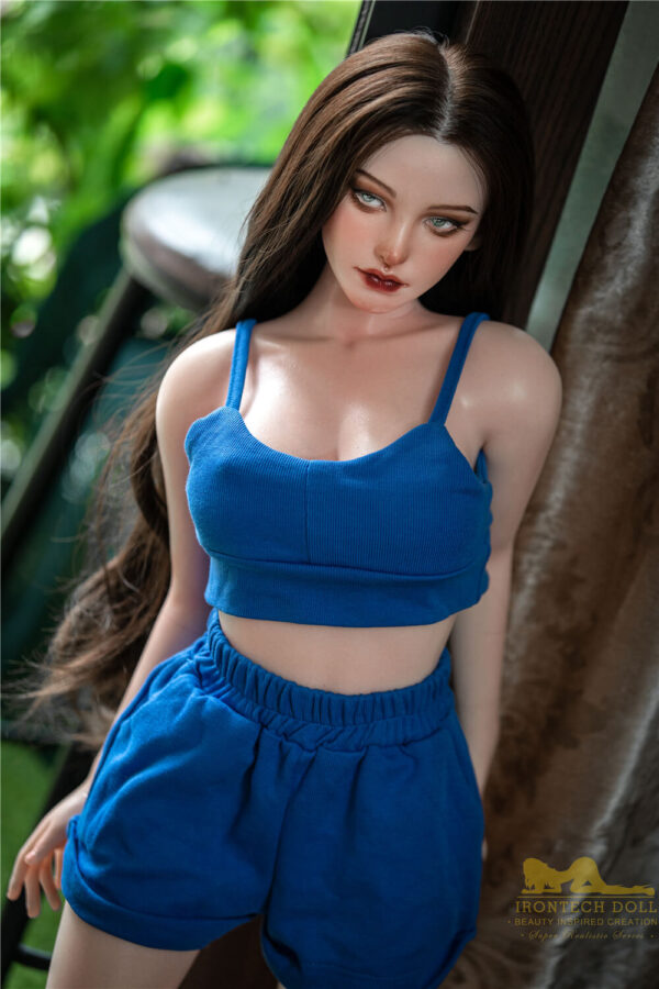 Irontech mini silicone sex doll - 100cm Eva 5