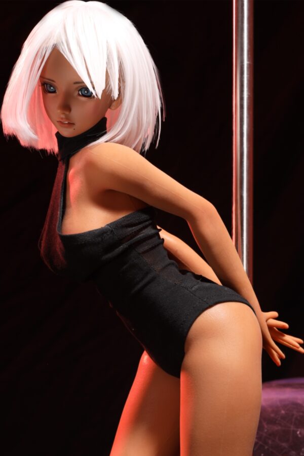 Climax Doll - J60cm mini silicone sex doll Shirley Suntan