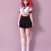 CLM J60cm mini skinny sex doll Zapata white