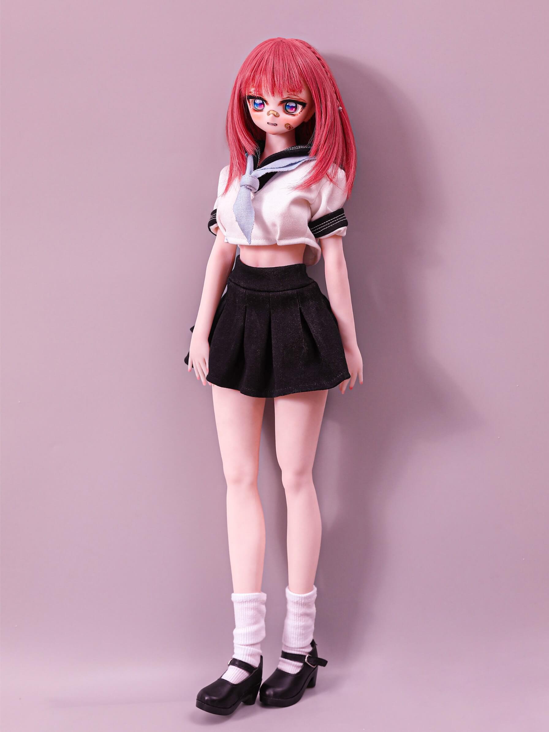 CLM J60cm mini skinny sex doll Zapata white