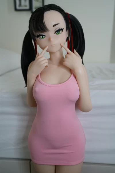 Skinny Anime sex doll Mary Silicone 90cm Irokebijin