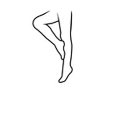 Leg length icon