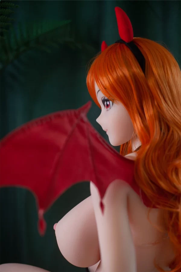 Doll4ever 135cm Plus anime sex doll Azazel Demon red hair