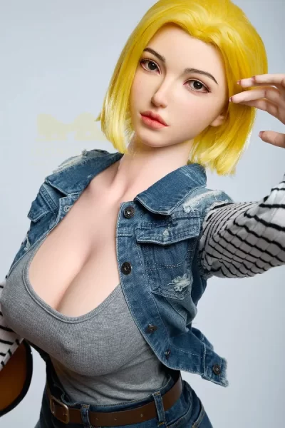 Irontech Android 18 sex doll Joline silicone 159cm silicone