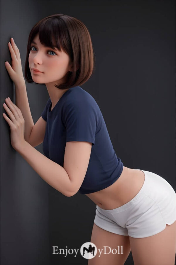 AiBei Teen sex doll AB27 silicone head with big ass