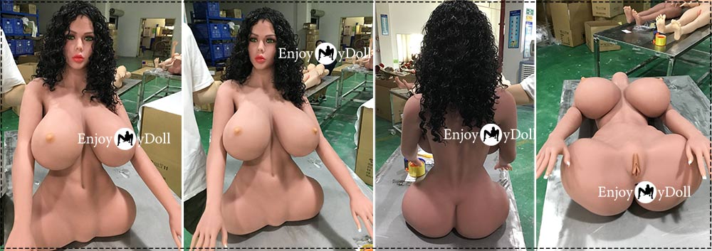 Factory photos of 88cm #3 head torso