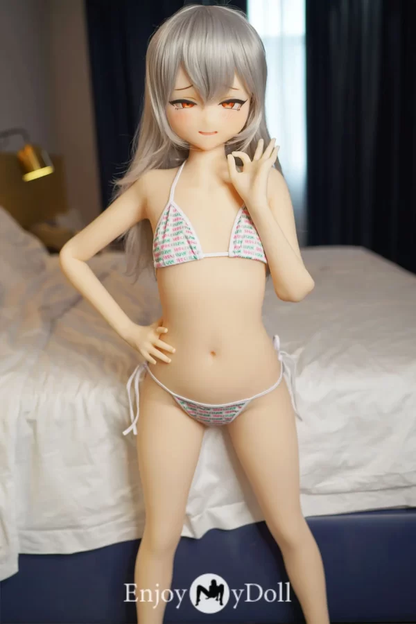 Irokebijin S-TPE Anime Sex Doll - 130cm Rio A flat chest