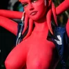 Dolls Castle Fantasy Alien TPE Sex Doll Grace 160cm Red