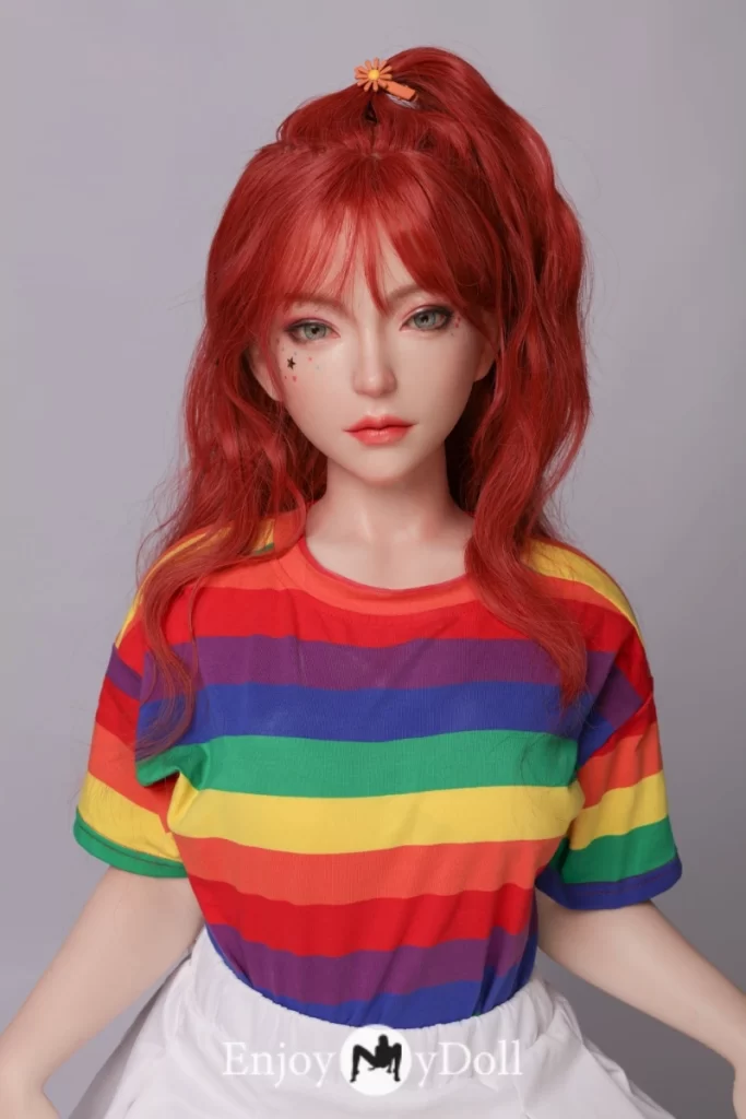 DOM Poppy small chest teen silicone sex doll