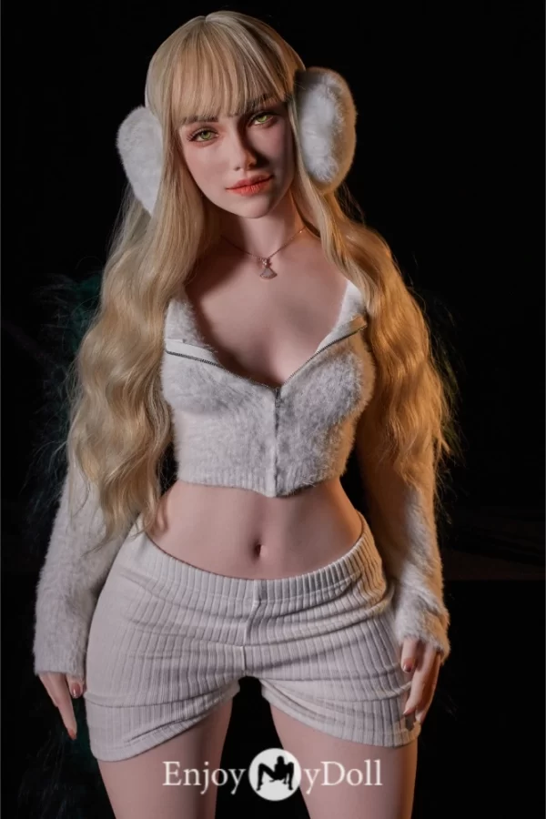 CLM Imani SiW160cm blonde teen silicone sex doll cinnamon - Climax Doll Ultra Series