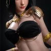 Irontech Kitty 166cm green eyes silicone Asian sex doll nature