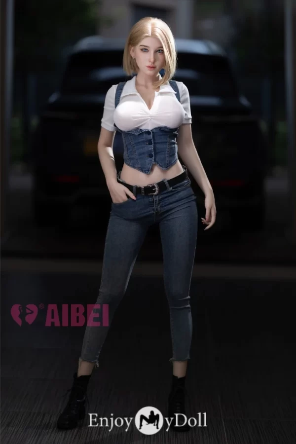 AiBei Luxe Scarlett AB12# 167cm Ecup blonde white teen silicone love doll