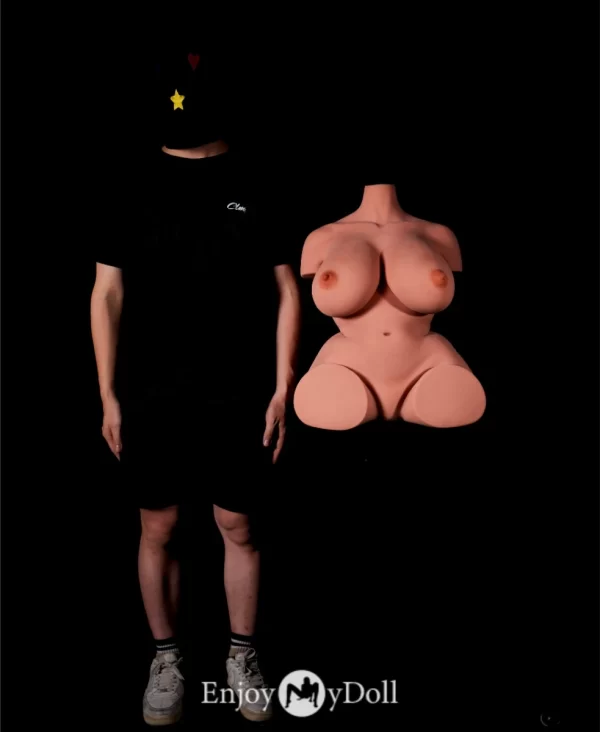climax doll #160 stpe big breasts female torso black