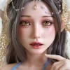 Dolls Castle Lyla S33 silicone head 144cm C-cup skinny Elf sex doll