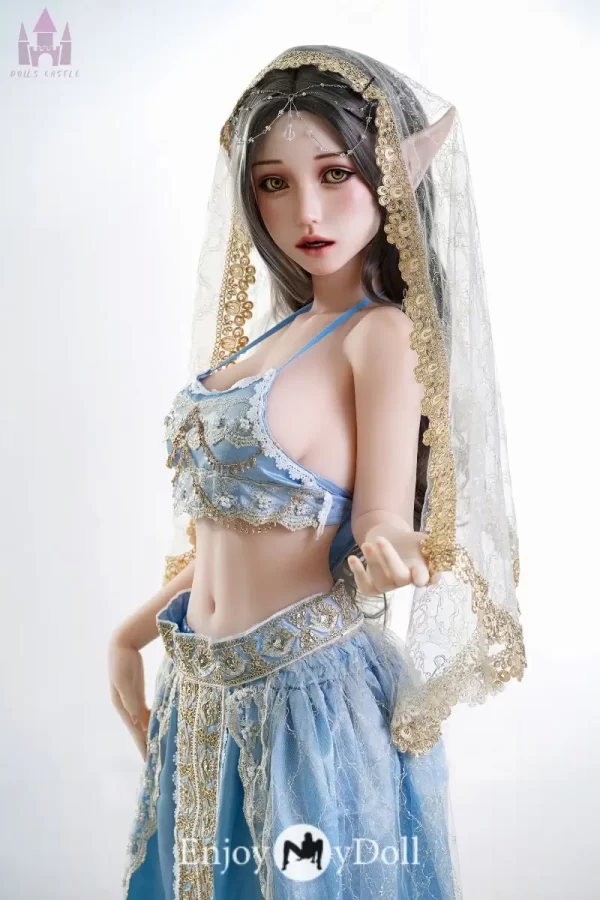 Dolls Castle Lyla S33 silicone head 144cm C-cup skinny Elf sex doll