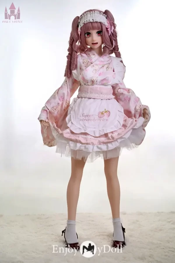 Dolls Castle 144cm DC62 C-cup TPE big eyes slim anime sex doll