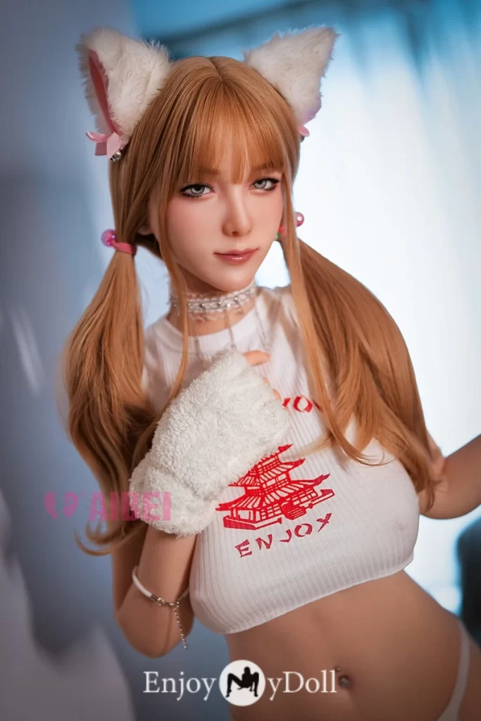 AiBei Luxe Rika AB17 ROS head 158cm F-cup silicone teen sex doll