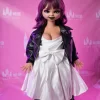 Dolls Castle Valentine S35 D-cup 90cm big ass mini silicone bride sex doll