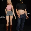 Climax Doll Ultra Lightweight Rhea SiU156cm silicone teen sex doll size