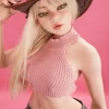 Climax Doll Ultra Lightweight Rhea SiU156cm silicone cool blonde cowgirl sex doll