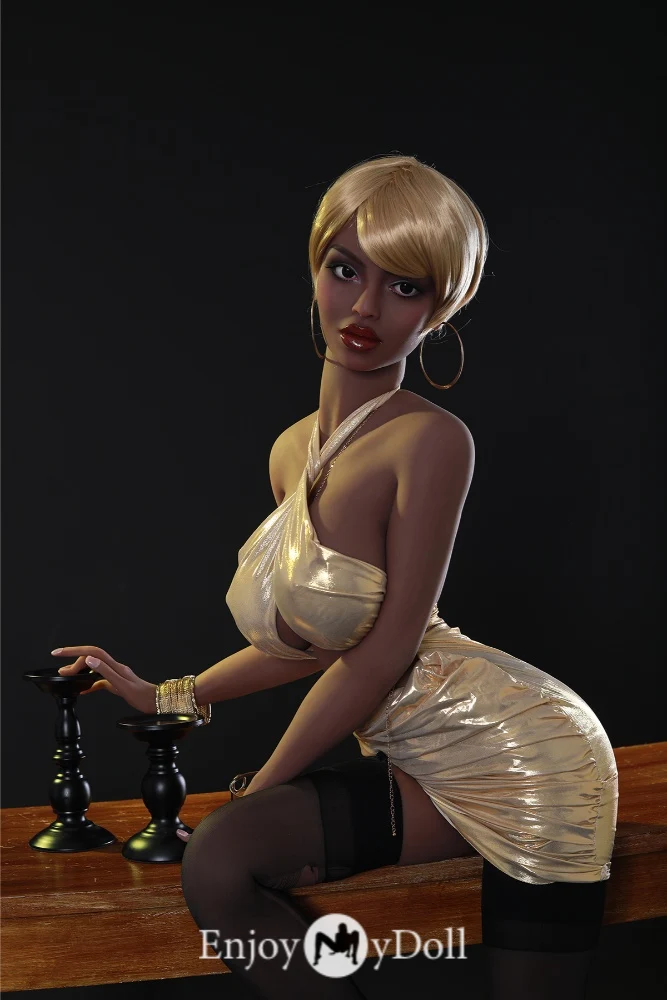 Cosdoll/Rifrano 158cm 232 head TPE Slim Big Breasts Black Sex Doll