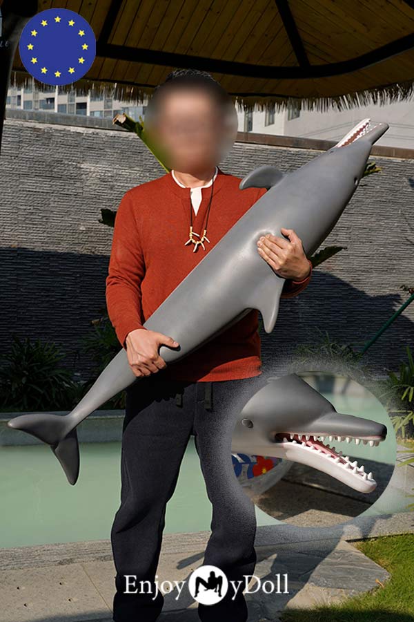 [NEW🇪🇺 EU Stock] Dolphin 130cm Silicone Special Male Masturbators Sex Toy | Dolls Castle