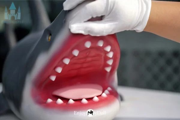 Dolls Castle Fur Fapdolls 100cm silicone shark masturbator sex toy for men