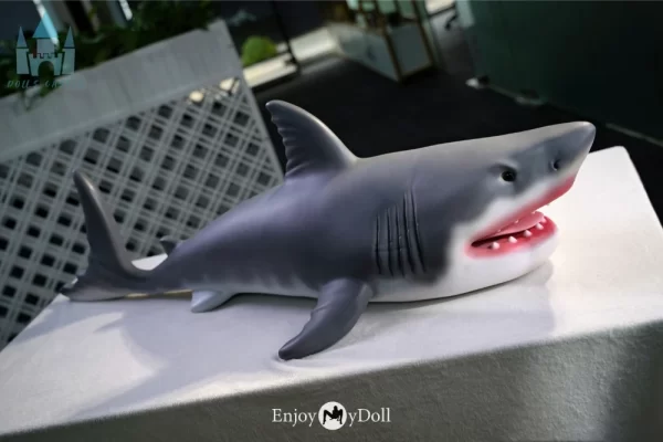 Dolls Castle Fur Fapdolls 100cm silicone shark masturbator sex toy for men