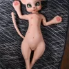 Dolls Castle SZ17 Cream Mouse 100cm Fur Fapdolls mini silicone sex doll toy