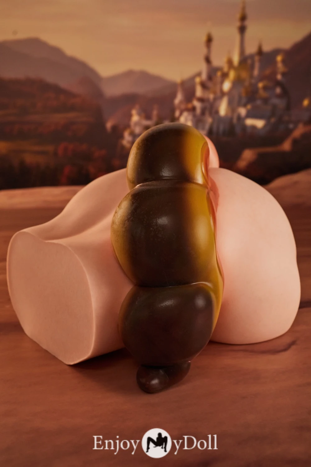 Climax Doll/CLM PA Peppy= silicone butt torso cinnamon skin