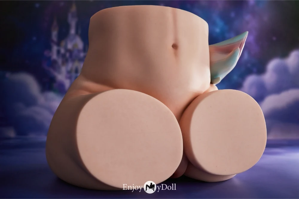 Climax Doll/CLM PA Razor silicone butt torso cinnamon skin
