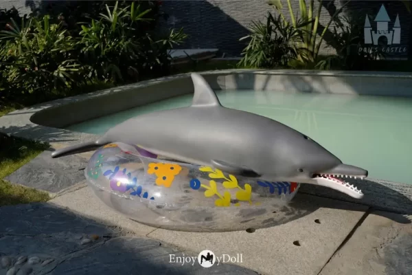 Dolls Castle Dolphin 130cm silicone animel sex toy for men
