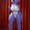 Dolls Castle Bonnie 167cm K-cup SZ23 purple white silicone bunny sex love doll