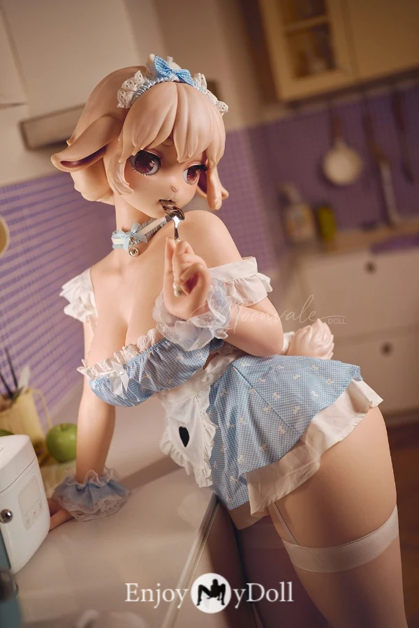 Moonvale Aurelia 160cm D-cup silicone sheep sex doll with movable jaw head