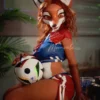 Moonvale realistic fox sexdoll Sorelle 160cm with hair